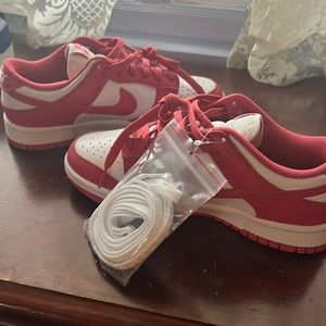 Nike pink low dunks for sale!!!